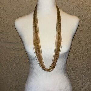Beautiful multi-strand necklace!